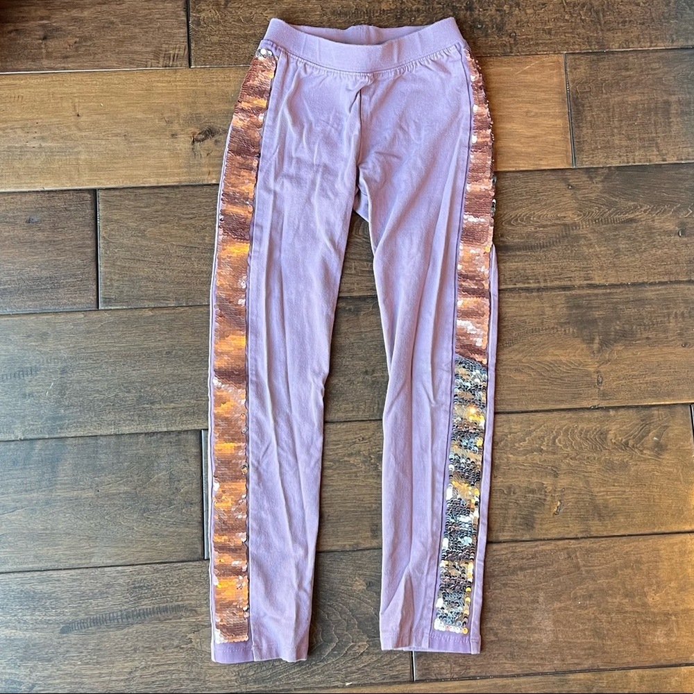 Gap Girls Small Flip Sequin Leggings